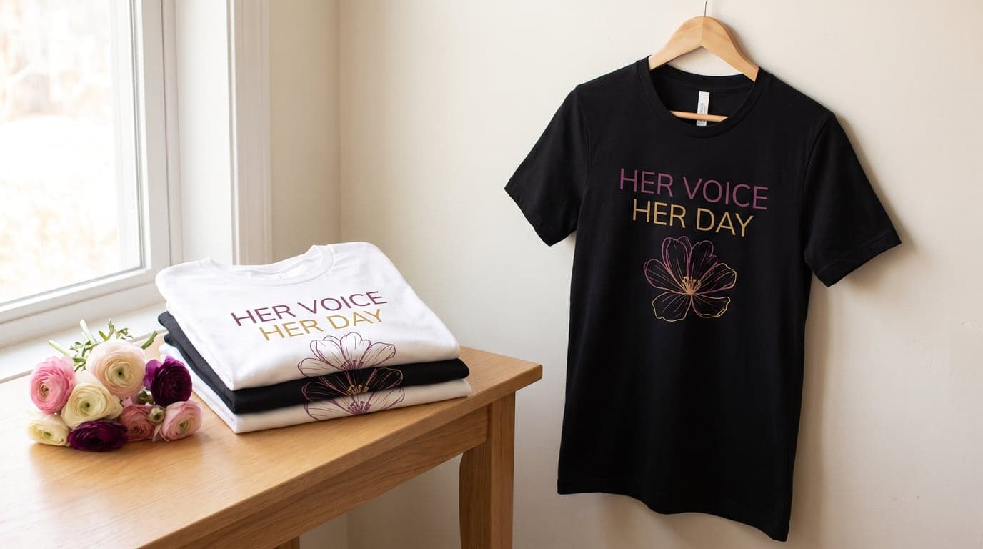 Women's Day T-Shirts: Bella Canvas Tees, S-3XL, No Minimum
