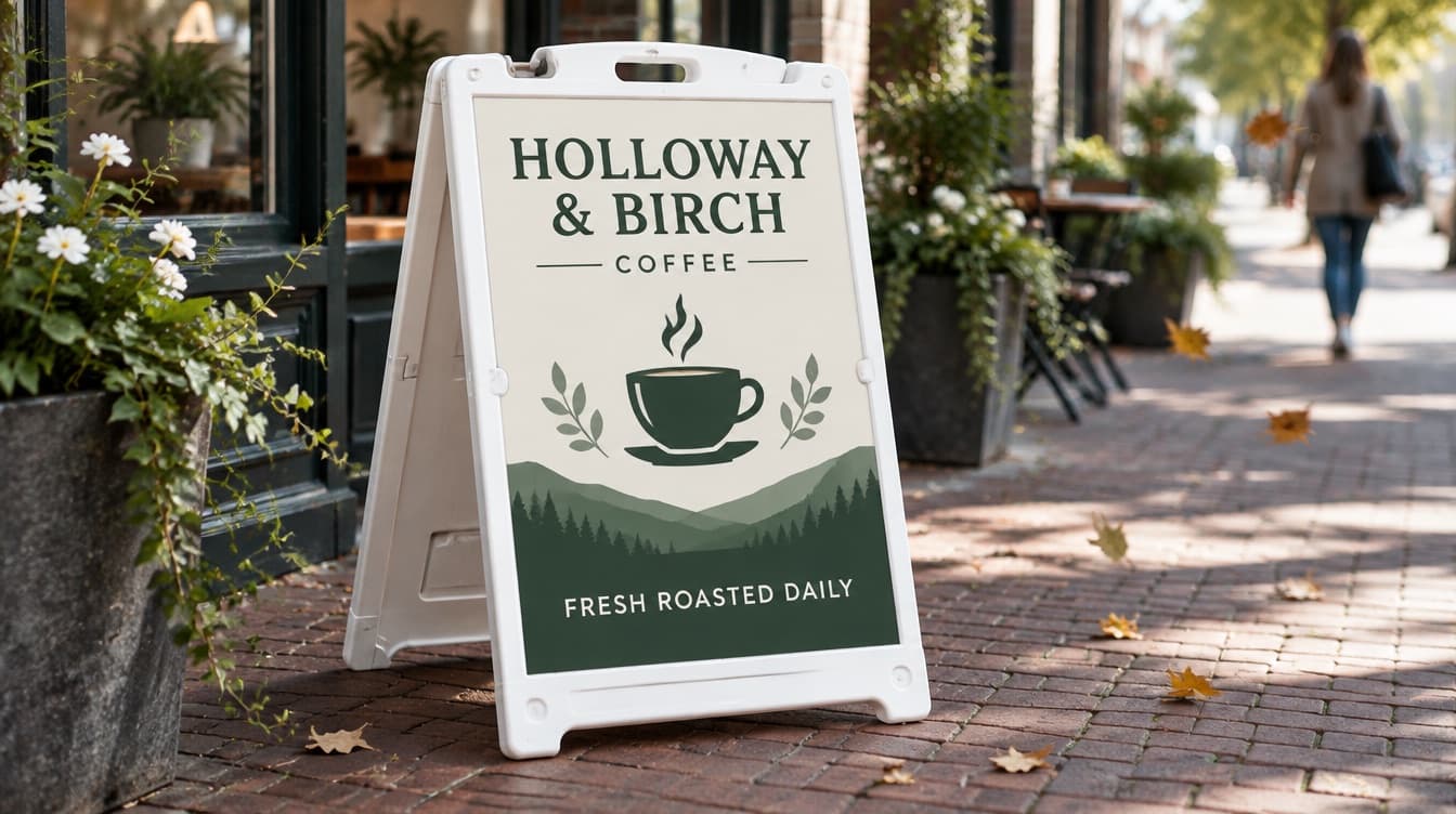 Wind Resistant Sidewalk Sign: Is a 19 lb A-Frame One?