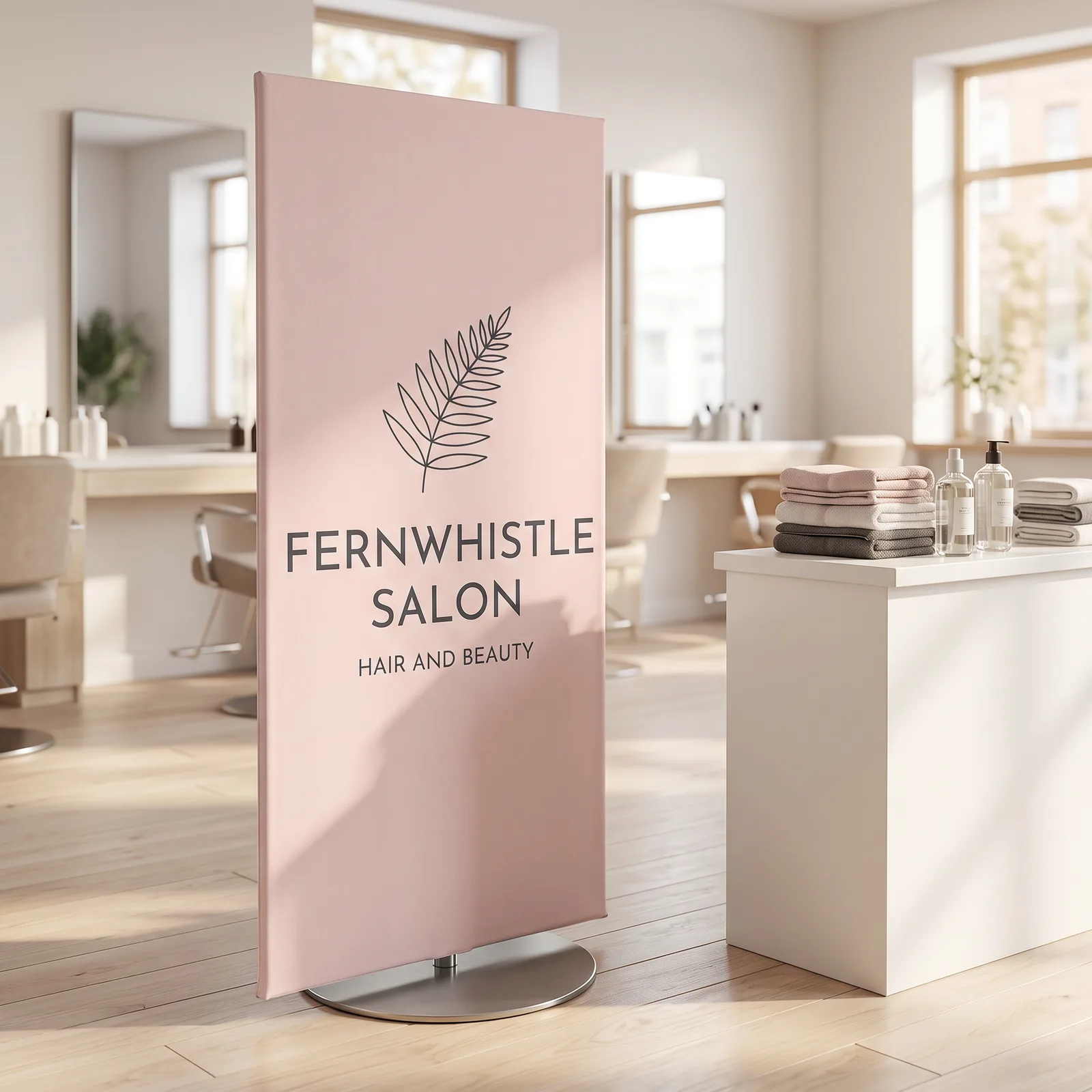 Tension Fabric Stand 5