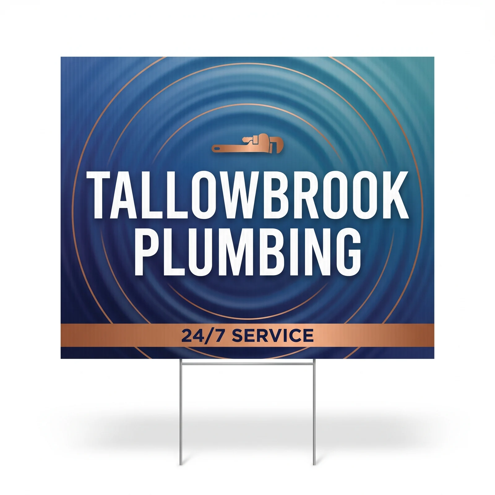 Standard 18x24 coroplast yard sign printed for a real estate listing