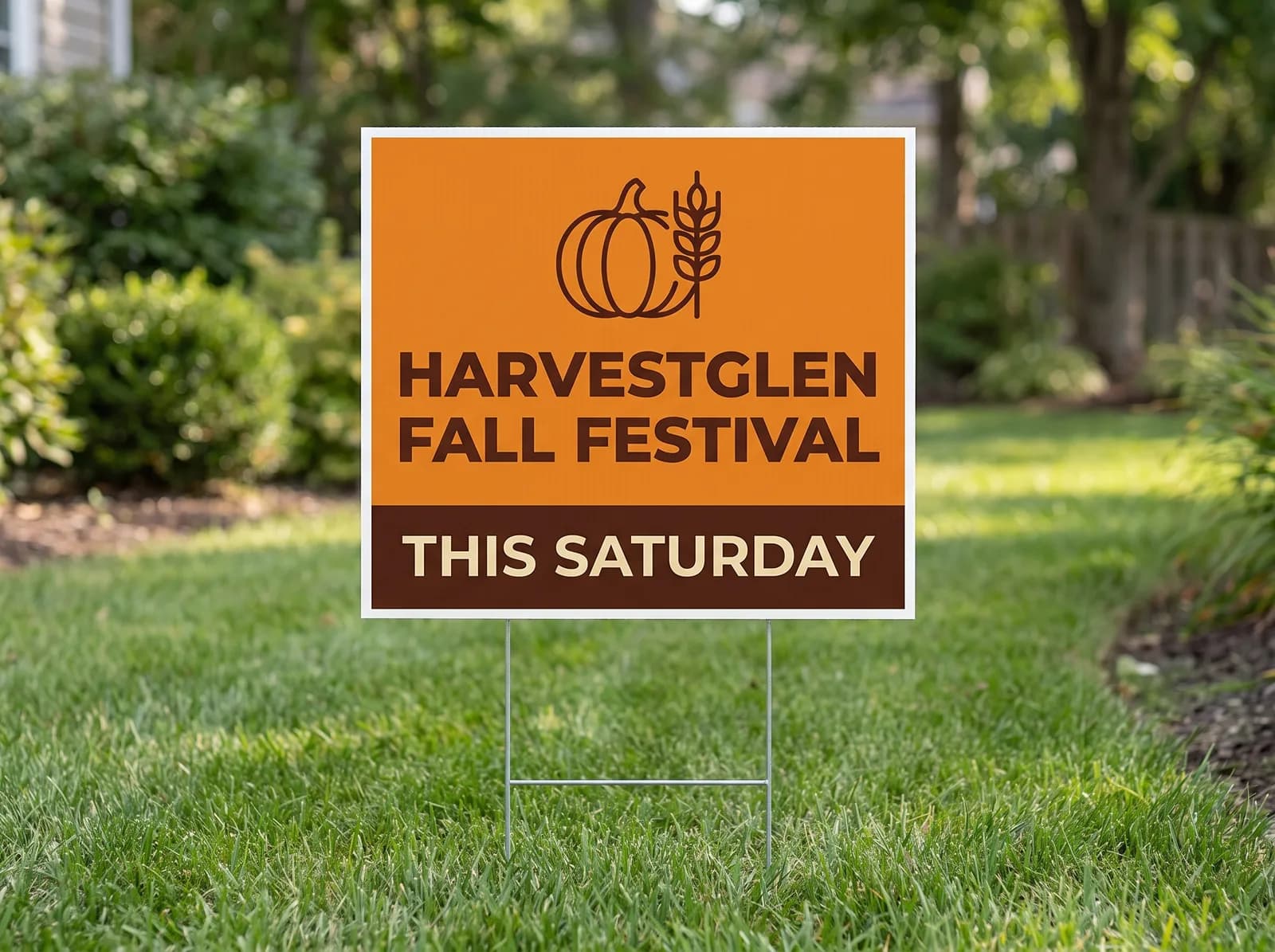 Square Yard Signs 24" x 24" 2