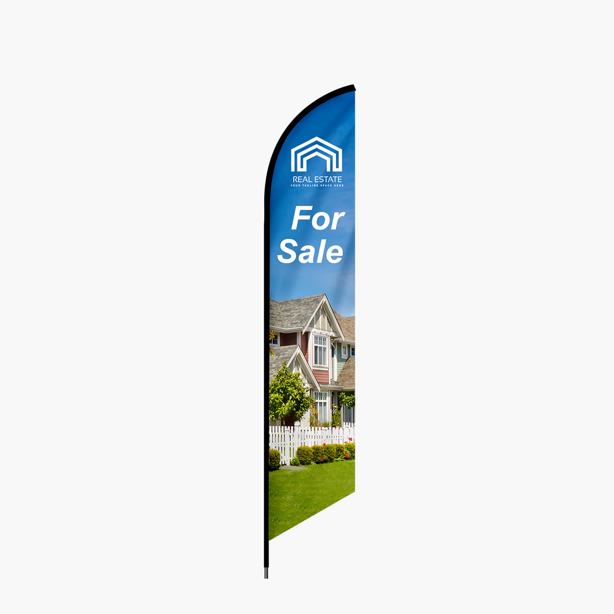 Feather Angled Flag