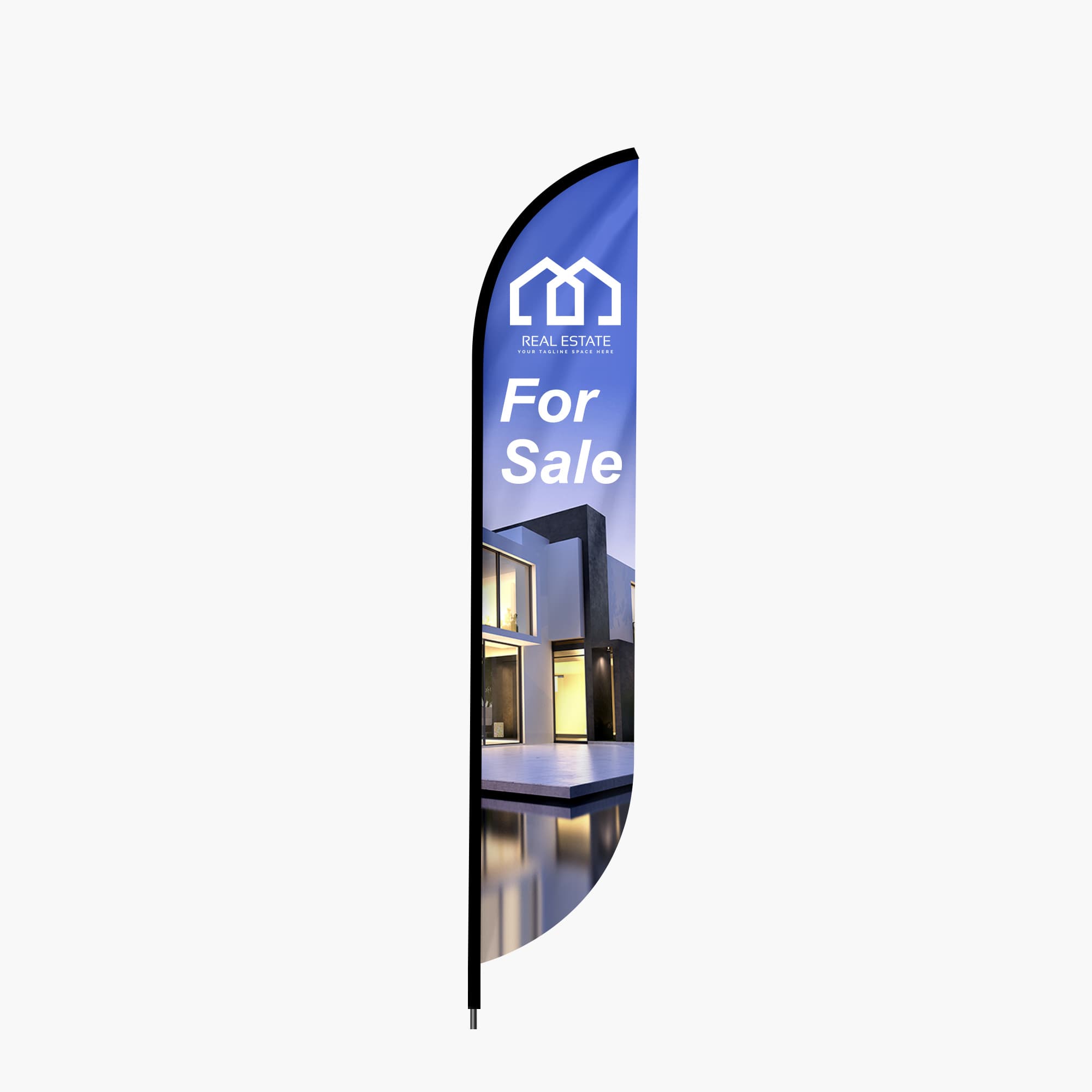 Feather Convex Flag