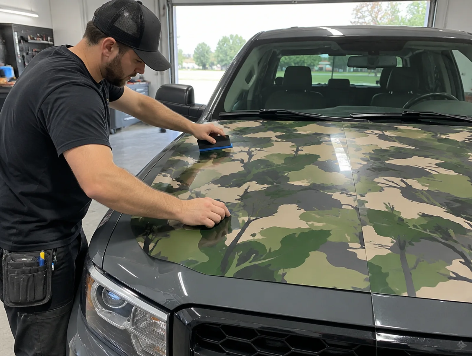 Custom Hood Wraps