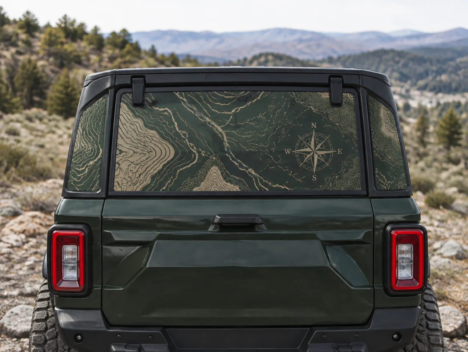 Jeep Wrangler Window Graphics