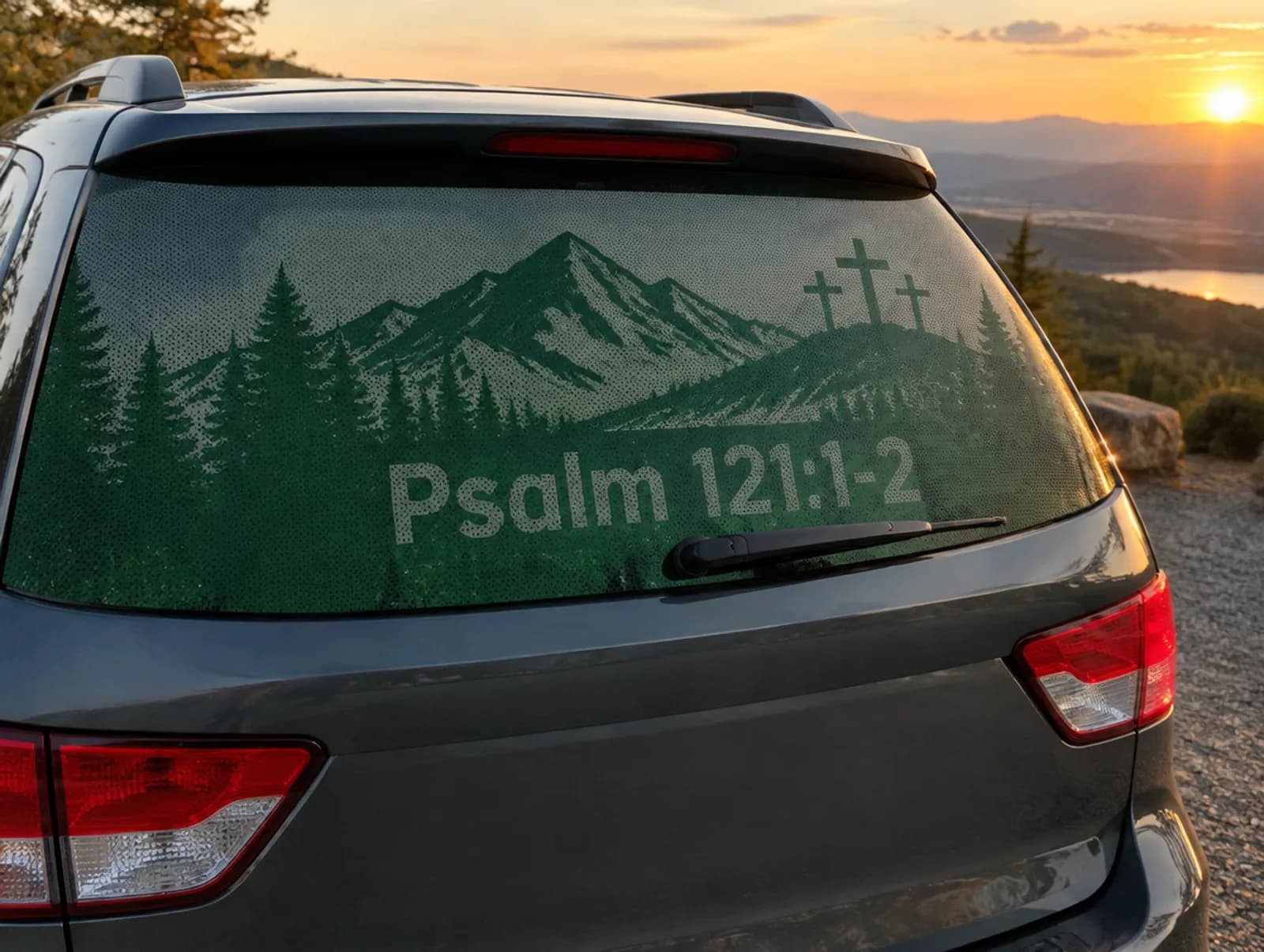 Rear Window Graphics, back view