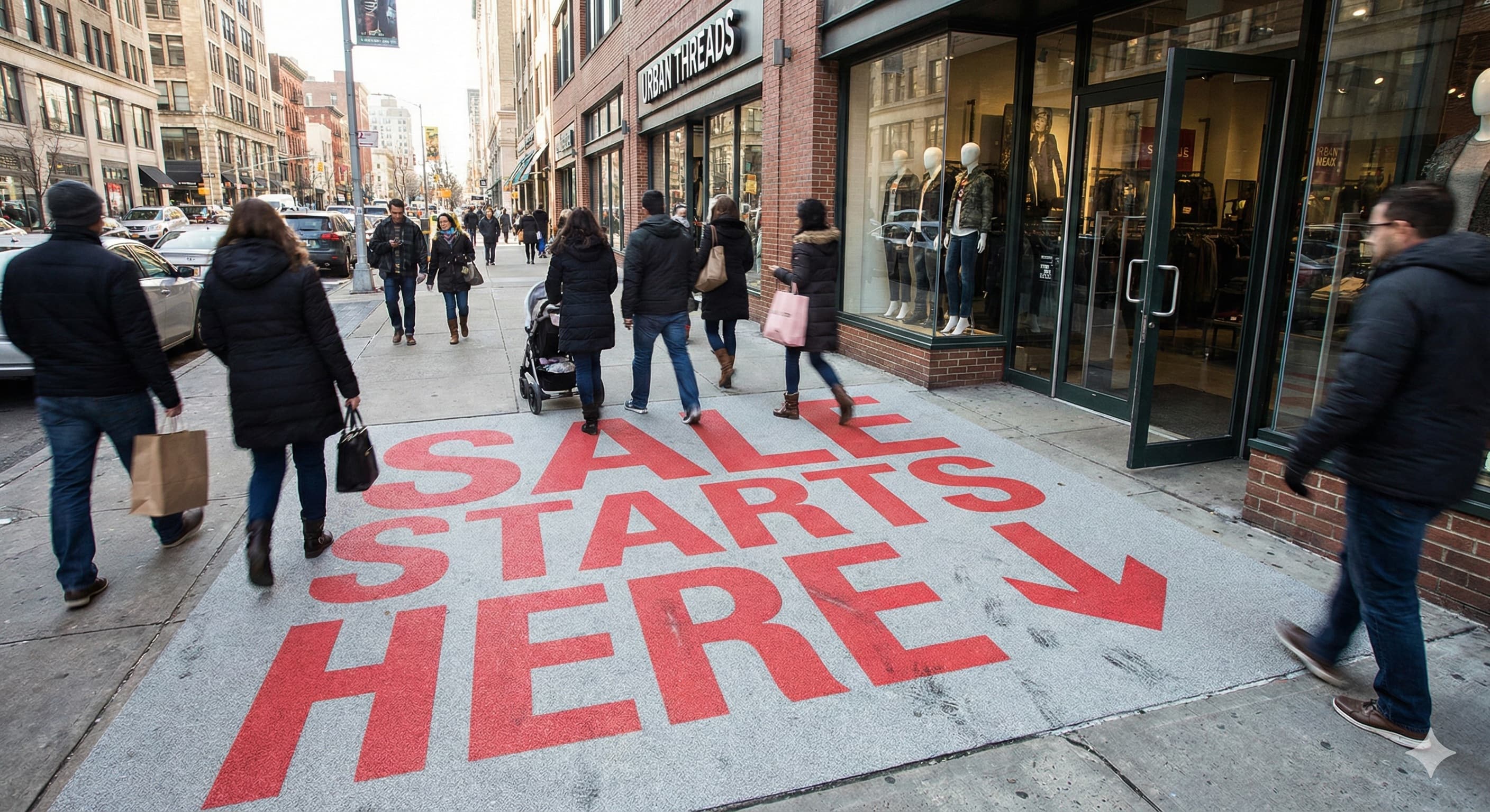 Outdoor Floor Graphics