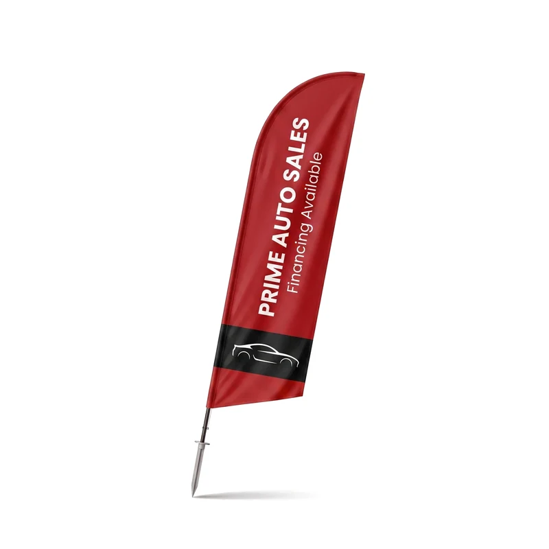 Feather Convex Flag